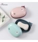 New 1Pcs Cartoon Waterproof Soap Box With Cover Portable Travel Soap Protect Container Bathroom